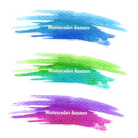 Watercolor splatters background. Vector illustration. EPS 10のイラスト素材