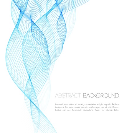 Vector Abstract waves  background. Template  business brochure designのイラスト素材