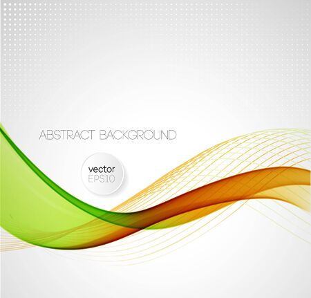 Vector Abstract waves  background. Template  business brochure designのイラスト素材