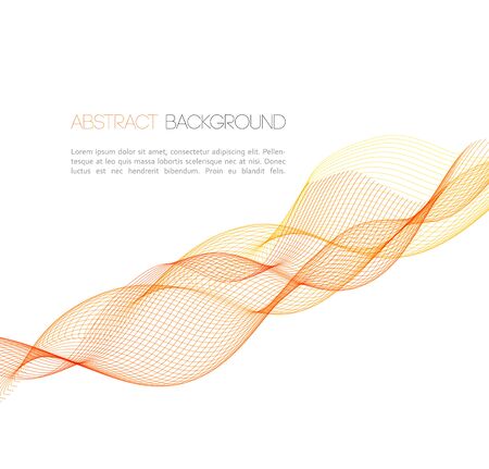 Vector Abstract waves  background. Template  business brochure designのイラスト素材