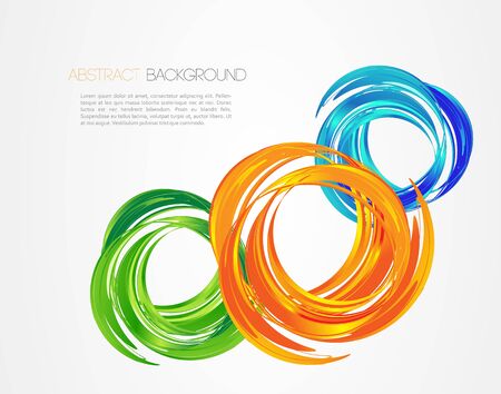 Abstract background with design elements. Vector illustrationのイラスト素材
