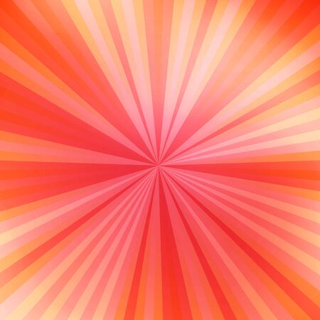 Beautiful abstract orange starburst backgroundのイラスト素材