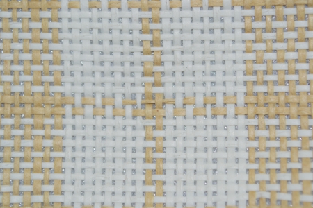 Closeup of a weaved texture, perfect to use as a background