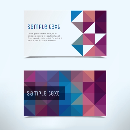 Business card abstract background. Vector illustration.のイラスト素材