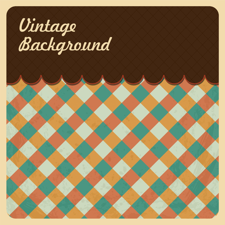 Vintage Background with Grunge Texture. Top Menuのイラスト素材