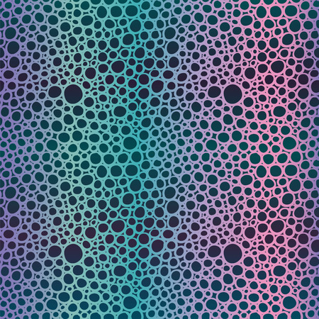 abstract hand drawn colorful seamless background pattern with pattern swatchのイラスト素材