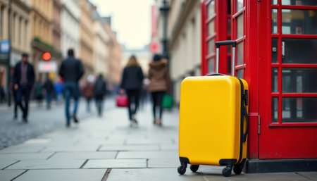 Tourists in Londonの素材