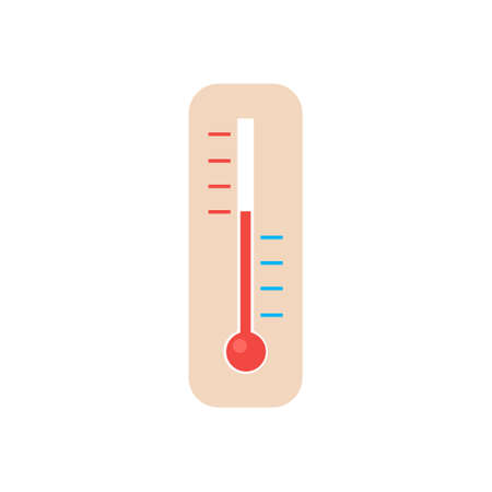 Thermometer isolated on a white background.