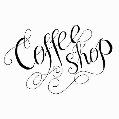 Template of coffee shopのイラスト素材