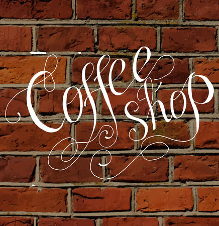 Template of coffee shopのイラスト素材