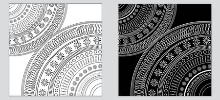 Pattern. Look through my portfolio to find more images of the same series のイラスト素材