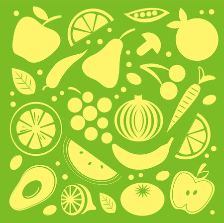 Juicy patternのイラスト素材