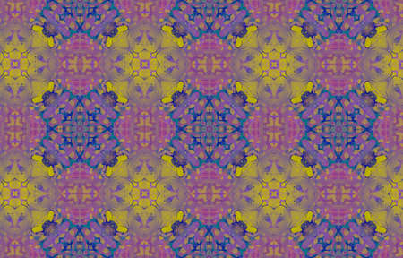 Portuguese Decorative Tiles. Pink Natural Grunge Ornament. Portuguese Decorative Tiles Background....