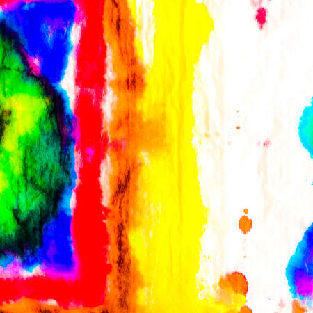 Indian Ikat. Watercolor Craft Art. Dirty Art Kilim Fabric. Dye Background Print. Tie Dye Canvas. Alcohol Ink Craft Artwork. Watercolor Pattern.の写真素材