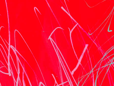 Triangular Design Elements. Childish Watercolor Dirty Surface. Triangular Design Elements Background. Impressionist Hipster Brushstroke Drawing. Spring Crazy の写真素材