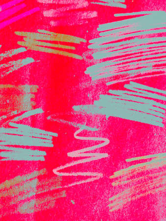 Triangular Design Elements. Childlike Acrylic Cute Wall. Triangular Design Elements Background. Crazy Contemporary Crayon Design. Beautiful Shabbyの写真素材