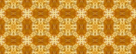 Portuguese Decorative Tiles. Patchwork Cute Golden Illustration. Portuguese Decorative Tiles...
