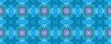Portuguese Decorative Tiles. Faience Graphic Style. Portuguese Decorative Tiles Background. Arab Motif. Patchwork Decor. Orient Japanese Carpet.の写真素材
