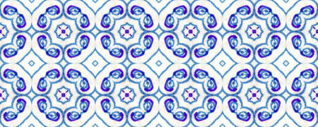 Portuguese Decorative Tiles. Aztec Arabesque Artwork. Portuguese Decorative Tiles Background. Andalusia Decor. Patchwork Textile. Kilim Turkey Style.の写真素材