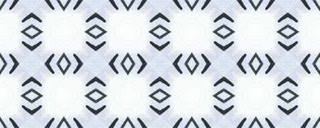 Portuguese Decorative Tiles. Chevron Arabesque Design. Portuguese Decorative Tiles Background. Mexican Illustration. Mosaic Textile. Orient Striped Graphicの写真素材