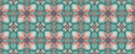 Portuguese Decorative Tiles. Geo Square Ornate. Portuguese Decorative Tiles Background. Turkey Grunge Wall. Hand Drawn Bohemian Fine Texture. Lineの写真素材