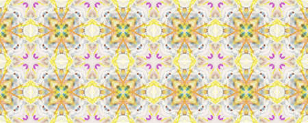 Portuguese Decorative Tiles. Azulejo Caramel Sun Ornament. Portuguese Decorative Tiles Background. Arabian Boho Artwork. Chevron Golden Pastel Artwork. Caramelの写真素材
