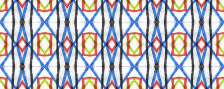 Portuguese Decorative Tiles. Faience Oriental Pattern. Portuguese Decorative Tiles Background. Indian Print. Kaleidoscope Texture. Floral Geometric Orientalの写真素材