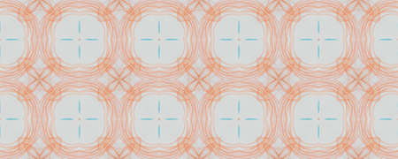 Portuguese Decorative Tiles. Aztec Symmetry Wall. Portuguese Decorative Tiles Background. Islam Pen Illustration. Brushstroke Mandala Faience Banner. Sketchの写真素材