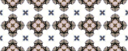 Portuguese Decorative Tiles. Tile Grunge Textile. Portuguese Decorative Tiles Background. Turkey Print. Graphic Decor. Aztec Geometric Watercolorの写真素材