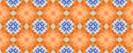 Portuguese Decorative Tiles. Geometric Creamy Summer Motif. Portuguese Decorative Tiles Background. Arabic Batik Design. Floral Golden Vanilla Ornament. Purpleの写真素材