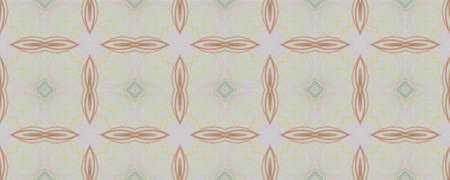 Portuguese Decorative Tiles. Faience Mandala Ornament. Portuguese Decorative Tiles Background. Pakistan Stripe Motif. Aquarelle Azulejo Fashion Illustration. Grungeの写真素材