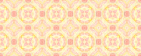 Portuguese Decorative Tiles. Mosaic Colorful Sunshine Carpet. Portuguese Decorative Tiles Background. Spanish Fine Backdrop. Geo Yellow Creamy Backdrop. Vanillaの写真素材