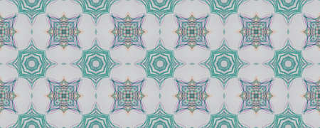 Portuguese Decorative Tiles. Fashion Azulejo Backdrop. Portuguese Decorative Tiles Background. Iran Drawn Artwork. Oil Watercolor Ethnic Motif. Handの写真素材