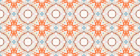 Portuguese Decorative Tiles. Azulejo Cute Warm Artwork. Portuguese Decorative Tiles Background. Andalusia Aztec Surface. Orient Sun Vanilla Pattern. Cuteの写真素材