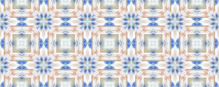 Portuguese Decorative Tiles. Arabian Style. Portuguese Decorative Tiles Background. Boho Arabesque Surface. Symmetry Artwork. Fashion Mexican Artwork.の写真素材