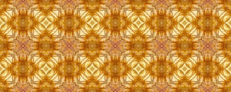 Portuguese Decorative Tiles. Geometric Colorful Warm Surface. Portuguese Decorative Tiles Background. Italy Boho Design. Batik Summer Vanilla Style. Creamyの写真素材