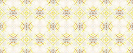 Portuguese Decorative Tiles. Ornate Colorful Sunny Banner. Portuguese Decorative Tiles Background. Andalusia Kilim Illustration. Boho Sunshine Summer Pattern. Caramelの写真素材