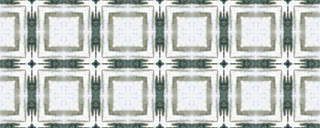 Portuguese Decorative Tiles. Chevron Watercolor Surface. Portuguese Decorative Tiles Background....