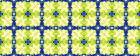 Portuguese Decorative Tiles. Mediterranean Decor. Portuguese Decorative Tiles Background. Chevron Patchwork Decor. Mosaic Surface. Fine Fresh Grunge の写真素材