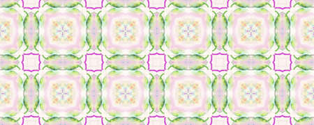 Portuguese Decorative Tiles Background. Bohemian Flora Chevron Backdrop. Eastern Vanilla Spring Pattern. Portuguese Decorative Tiles. Embroidery Ornate. Violetの写真素材