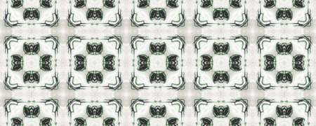 Portuguese Decorative Tiles Background. Magenta Japanese Backdrop. Patchwork Aztec Style. Portuguese Decorative Tiles. Ikat Violet Style. Bluestoneの写真素材