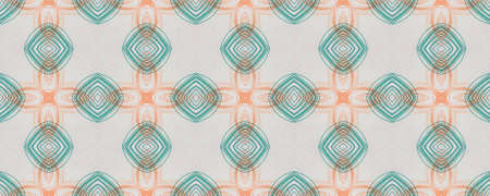 Portuguese Decorative Tiles. Ethnic Vintage Textile. Portuguese Decorative Tiles Background. Lisbon Stripe Motif. Gouache Grunge Batik Texture. Stripeの写真素材