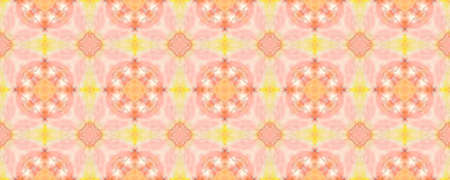 Portuguese Decorative Tiles. Graphic Creamy Glow Wall. Portuguese Decorative Tiles Background. Lisbon Batik Carpet. Floral Golden Cute Carpet. Pastelの写真素材