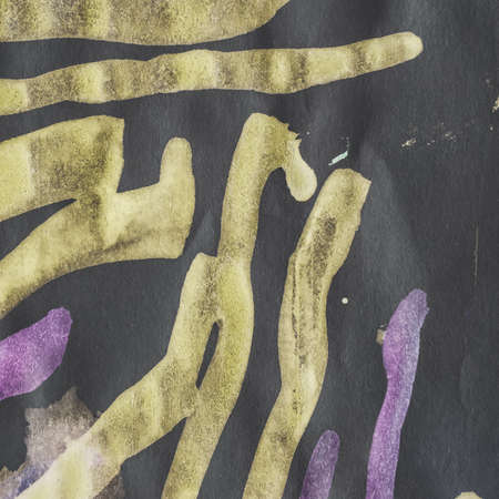 Triangular Design Elements Background. Child Sidewalk Hand Drawn Illustration. Triangular Design Elements. Rough Picture. Chalk Scratch Illustration. Ink Ruggedの写真素材