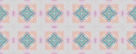 Portuguese Decorative Tiles. Chevron Symmetry Artwork. Portuguese Decorative Tiles Background. Marrakesh Simple Pattern. Pencil Graphic Faience Decor. Drawnの写真素材