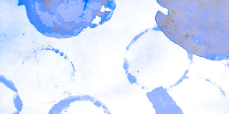 Circles. Circular Blue Grunge Marker Fabric. Stroke Freehand Futuristic. Hipster Doodle Element. Background Circles. Sky Line. Sky.の写真素材
