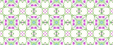 Portuguese Decorative Tiles. Portuguese Decorative Tiles Background. Natural Kilim Banner. Garden Lisbon Banner. Watercolor Russian Texture. Plant Vanillaの写真素材