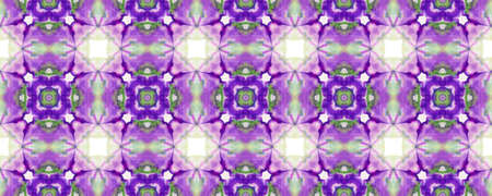 Portuguese Decorative Tiles Background. Kaleidoscope Flower Orient Decor. Indian Cute Flora Banner. Portuguese Decorative Tiles. Symmetry Ornament. Pastelの写真素材