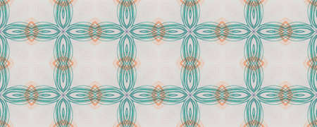 Portuguese Decorative Tiles. Tile Mosaic Textile. Portuguese Decorative Tiles Background. Pakistan Drawn Surface. Watercolor Watercolor Ikat Style. Drawnの写真素材