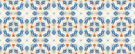 Portuguese Decorative Tiles. Portuguese Artwork. Portuguese Decorative Tiles Background. Ikat Arabesque Ornate. Bohemian Pattern. Tile Pakistan Print.の写真素材